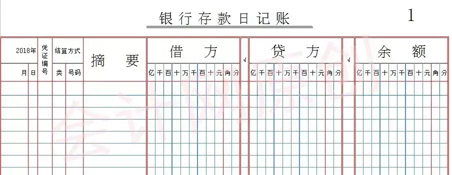 银行存款日记账格式要求是什么（ 日记账和总账的区别、现金日记账及银行存款日记账的登记方法）